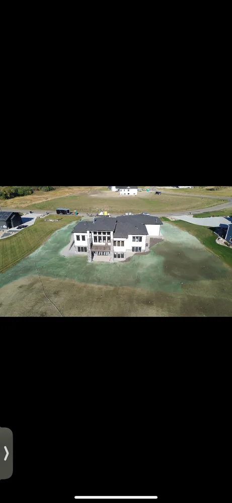 Custom lawn mowing service for residential properties in Bismarck, ND by DJS Outdoor Services