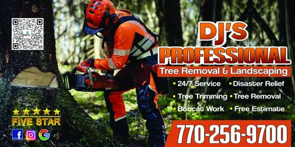 Djs Professional Tree Removal And Landscaping Logo