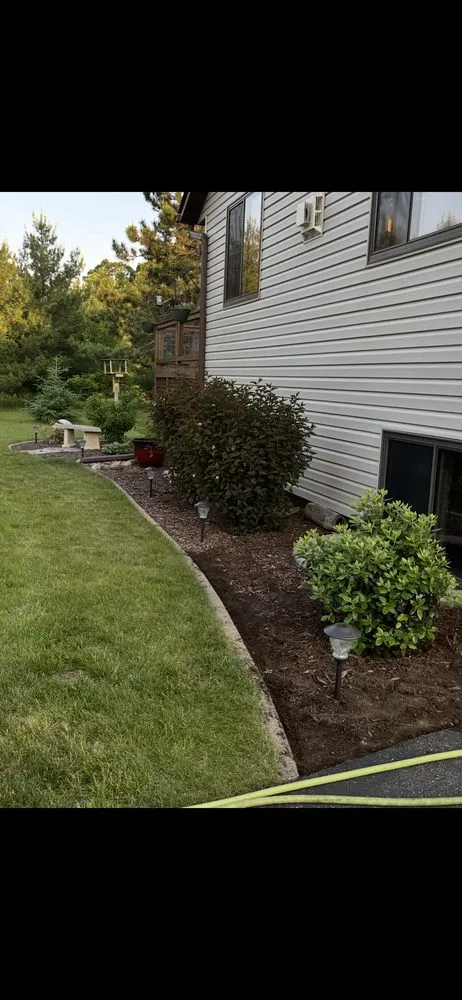 Custom landscape design in Brainerd, MN by Djs Property Maintenance