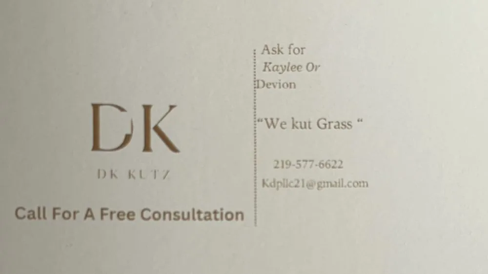 Affordable lawn mowing service in Gary, IN by DK Kutz