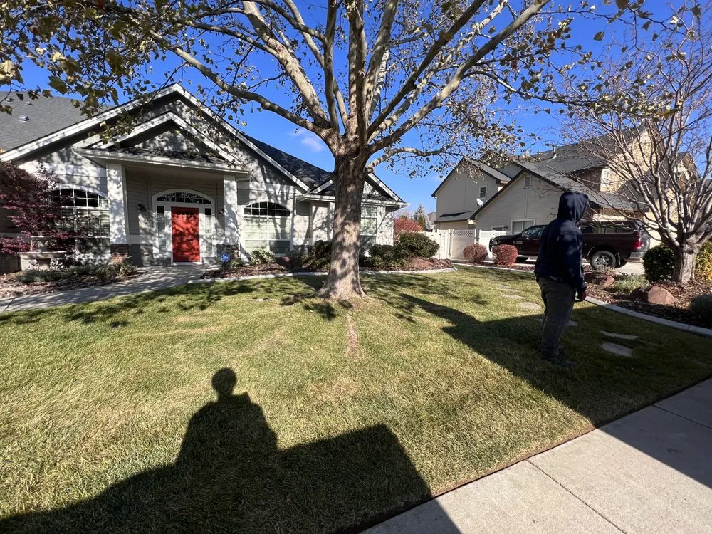 Custom landscape installation for homes in Meridian, ID by DK Lawn Detailing