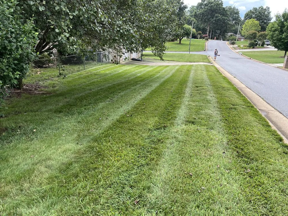 Custom lawn mowing service for beautiful yards across Hickory, NC - D&K Lawn Services