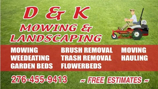 D&K Mowing And Landscaping
