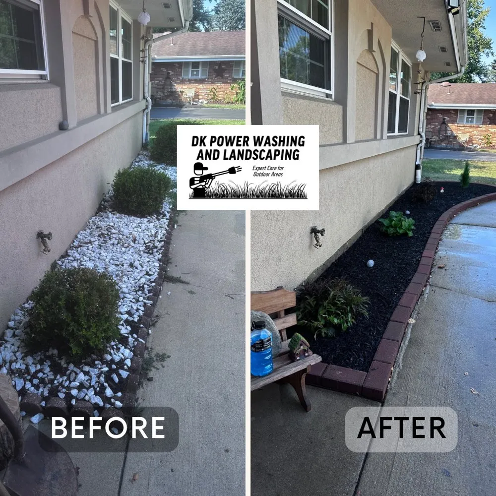 Local residential landscaping in Moraine, OH by DK Powerwashing and Landscaping