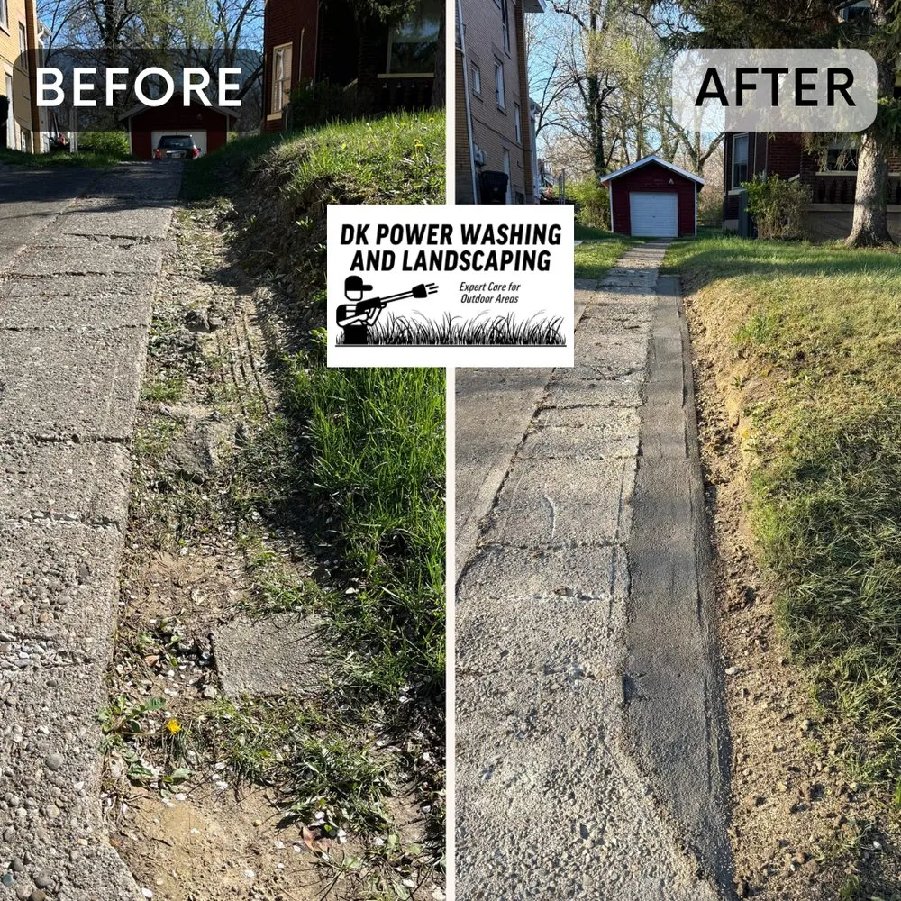 Professional residential landscaping in Moraine, OH by DK Powerwashing and Landscaping