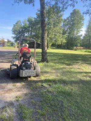 DKM Lawn Care and Landscaping Logo