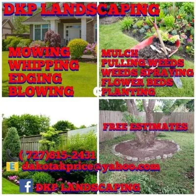DKP LANDSCAPING Logo