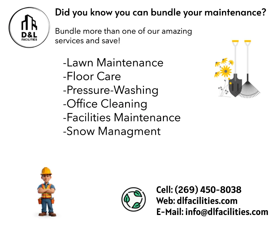 Professional lawn care service in Niles, MI - DL Facilities