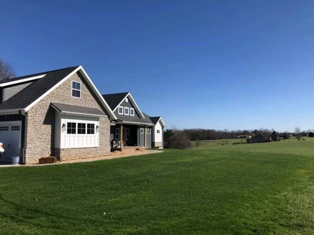 Custom outdoor landscaping in Harrisville, NY by D&L Hydroseeding