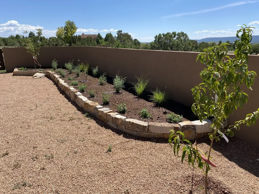 Custom landscaping services with custom design across Santa Fe, NM - DL Irrigation & Landscaping