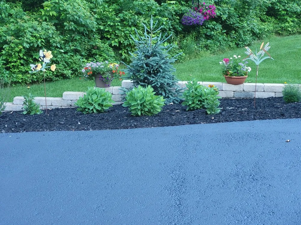 Custom landscape installation in La Porte, IN - D&L Landscaping