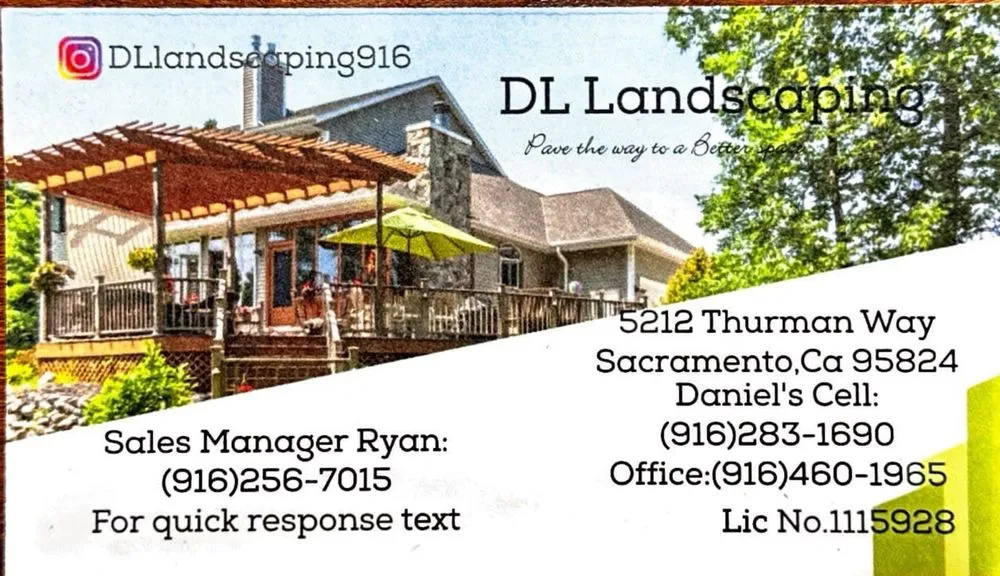 Top-rated landscape installation near you in Sacramento, CA by DL Landscaping