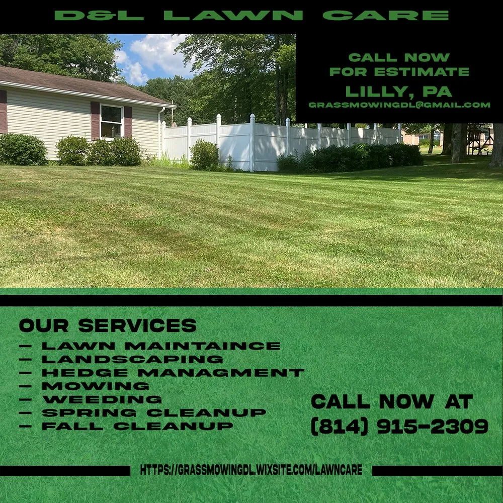 Professional outdoor landscaping near you across Lilly, PA - D&L Lawn Care