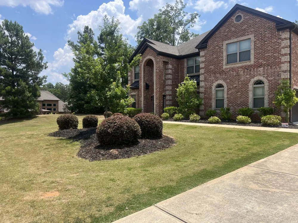 Custom outdoor landscaping for outdoor upgrades across Loganville, GA - D&L Lawn Care