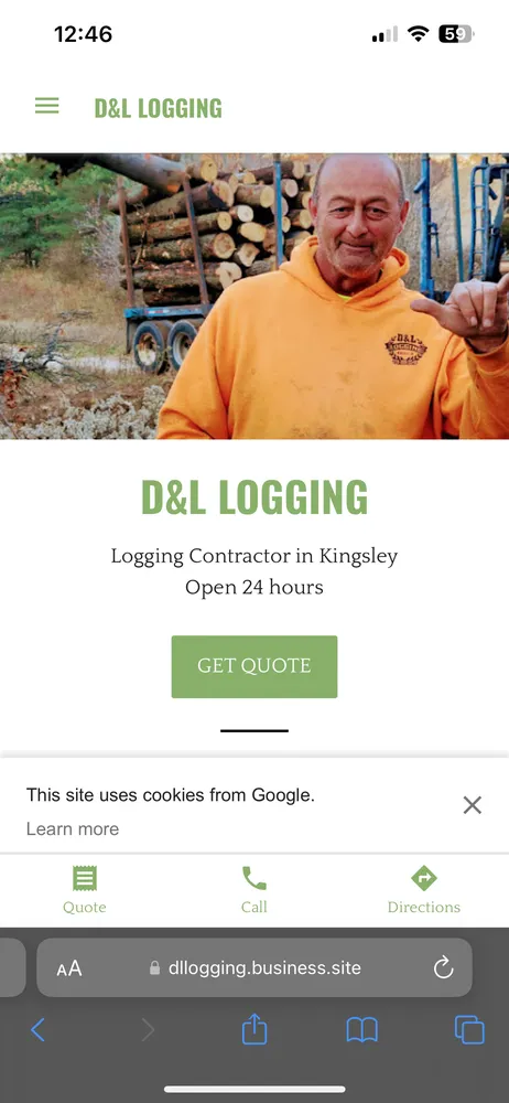 Reliable outdoor landscaping in Kingsley, MI by D&L Logging