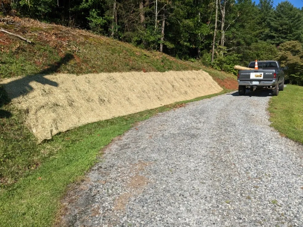 Local landscape installation in Forest City, NC by D&L tractor work & Landscaping