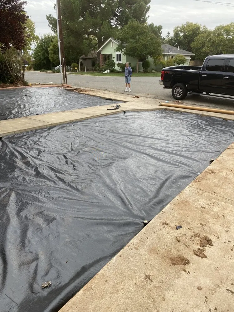 Custom landscaping services in Roseville, CA by DLD Concrete Landscaping and Fencing