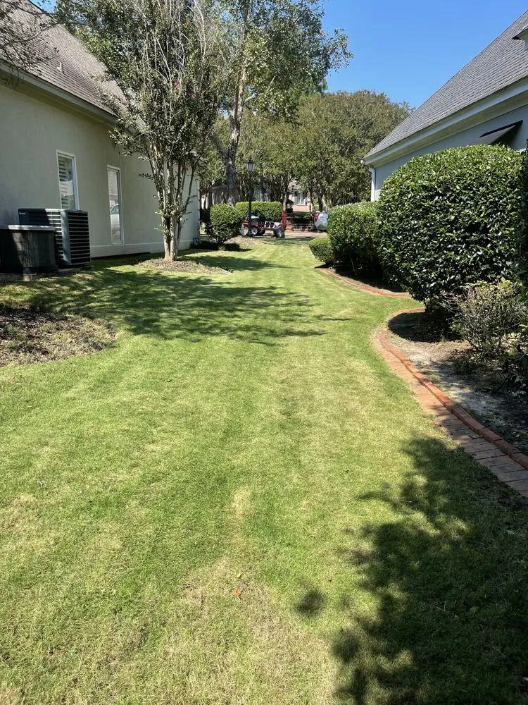 Custom outdoor landscaping for beautiful yards in Montgomery, AL by DLE Lawn Enforcement