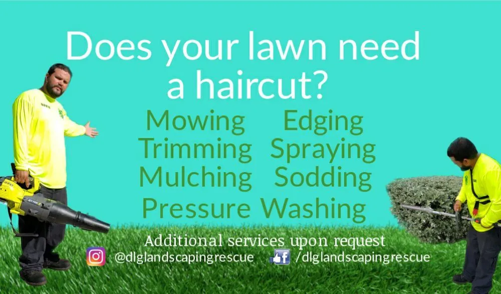 Local lawn care service in Lantana, FL - DLG Landscaping Rescue