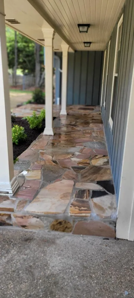 Affordable outdoor landscaping for beautiful yards in Acworth, GA by Dlm Landscapes