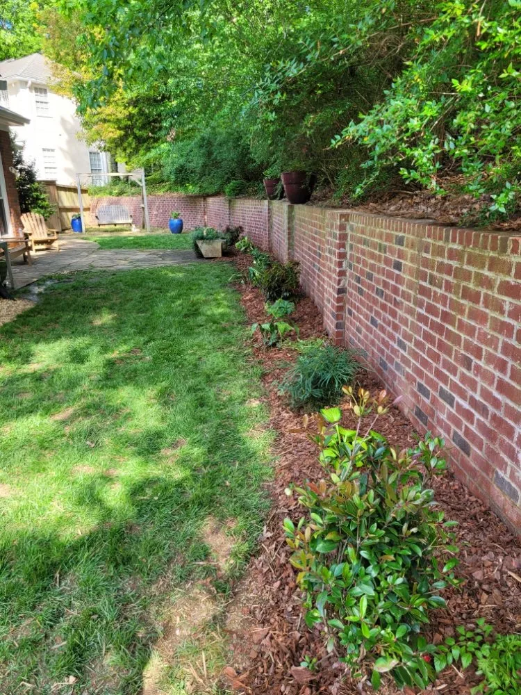 Affordable landscape installation in Acworth, GA by Dlm Landscapes