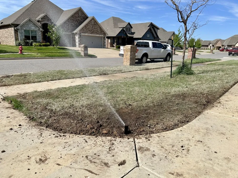 Affordable yard maintenance in El Reno, OK by DL’s Irrigation Repair and landscaping