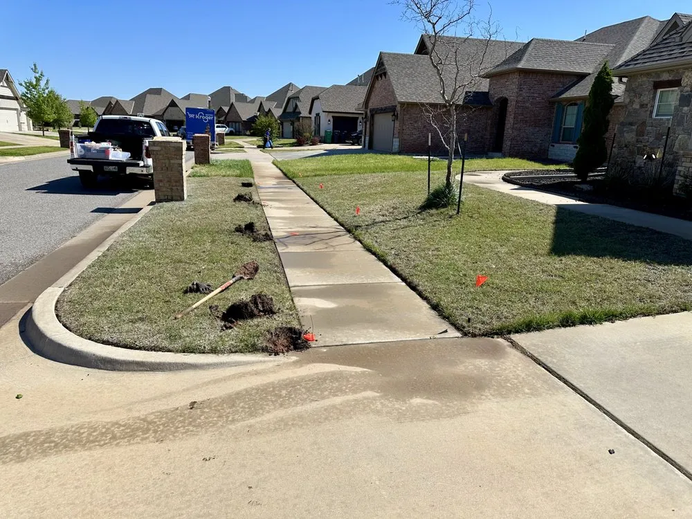 Expert landscaping services near you across El Reno, OK - DL’s Irrigation Repair and landscaping