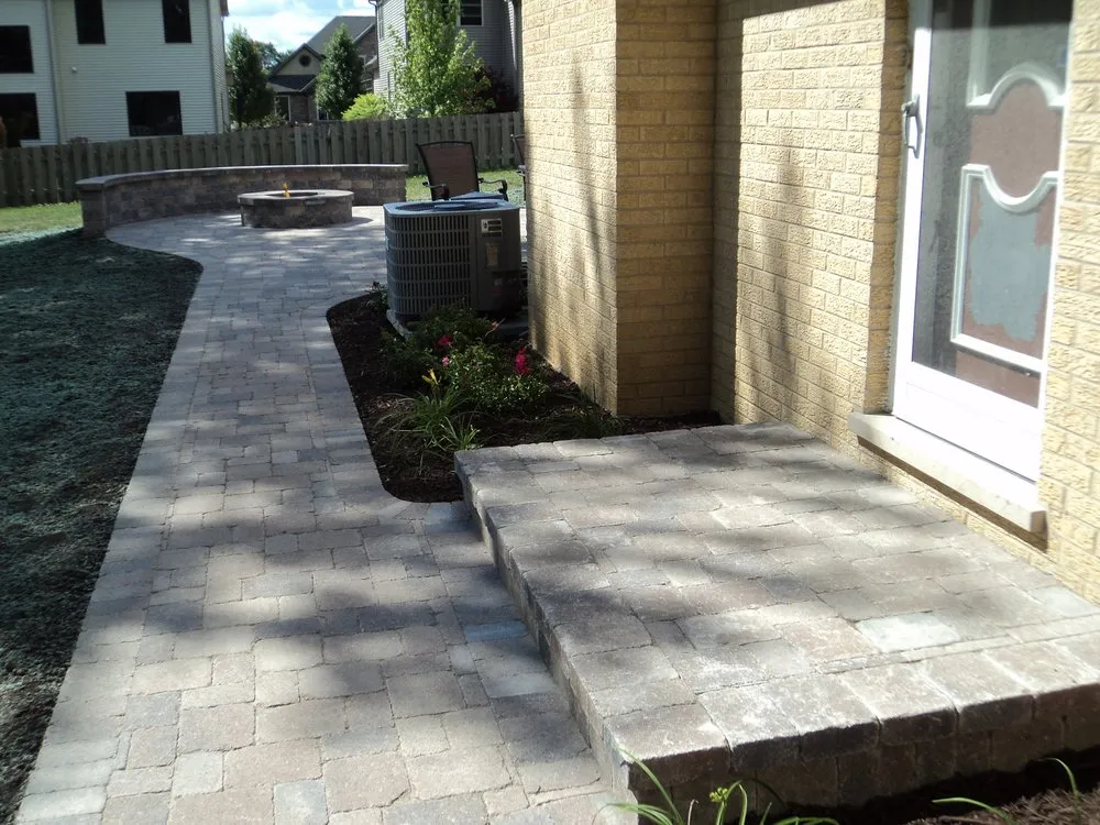 Custom landscaping services for year-round maintenance in Palatine, IL by DLS Landscaping