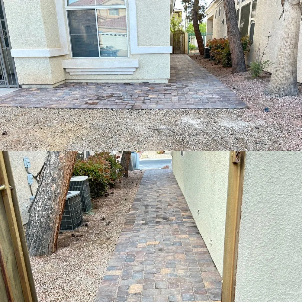 Top-rated landscape installation for beautiful yards in North Las Vegas, NV by DLS Services