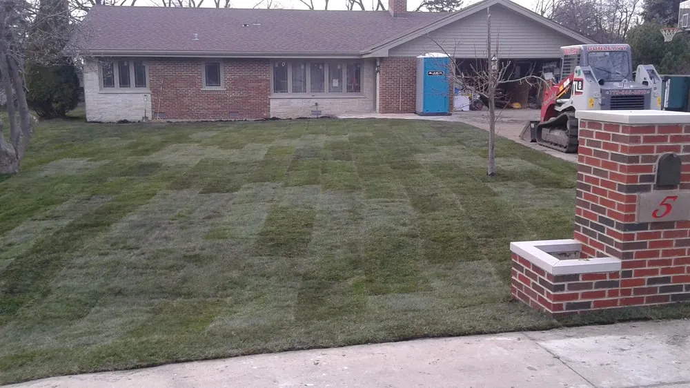 Custom landscape design in Berkeley, IL by DLT Brothers Professional Services