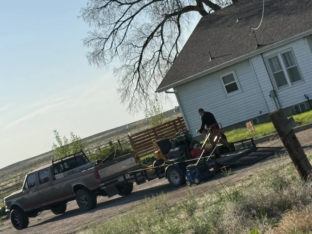 Professional garden landscaping in Wiggins, CO by DLT Students Lawn Service