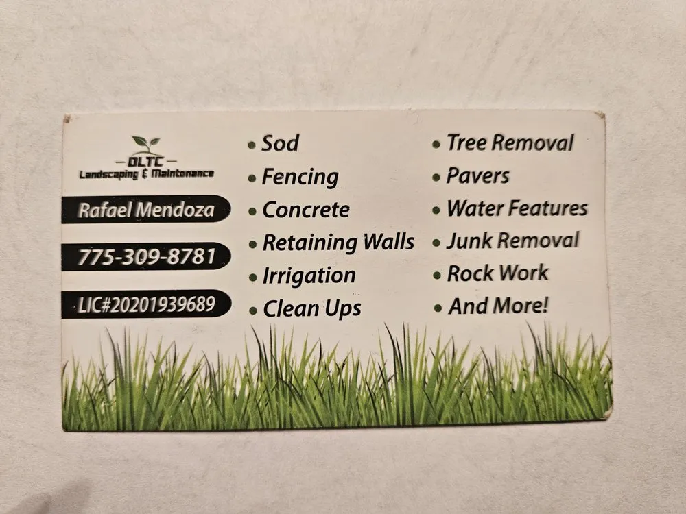 Professional residential landscaping in Silver Springs, NV - DLTC Landscaping and Maintenance