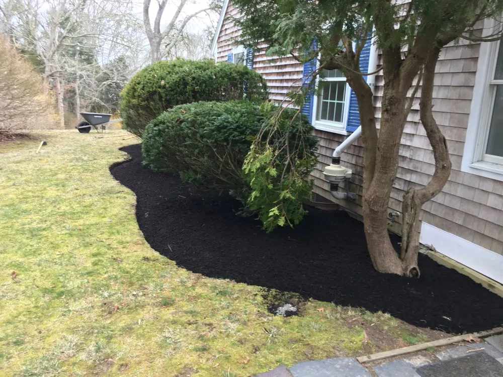 Affordable landscape installation for beautiful yards in Mashpee, MA by DM Landscape Services