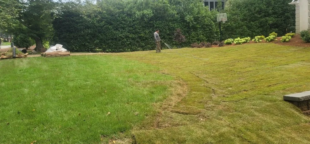 Expert yard cleanup service for residential properties across Marietta, GA - DM Landscaping and Design