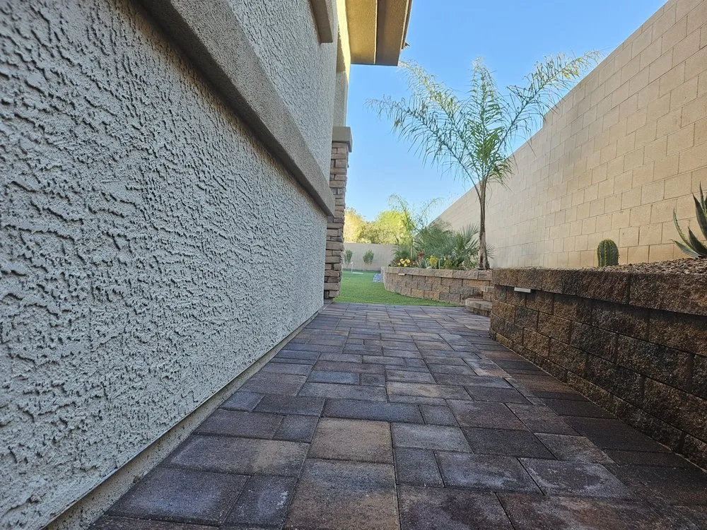 Expert garden landscaping for residential properties in Las Vegas, NV by DM Luxury Landscape & Maintenance