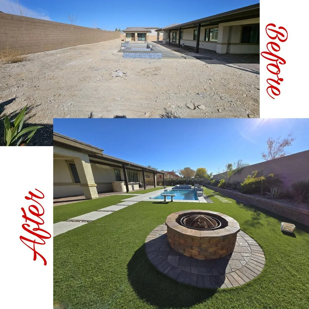 Affordable residential landscaping in Las Vegas, NV by DM Luxury Landscape & Maintenance