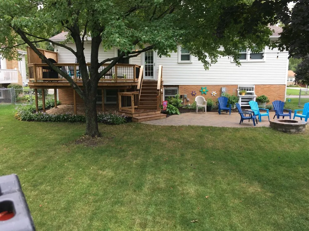Reliable lawn mowing service for year-round maintenance across Burr Ridge, IL - DM Outdoor Living Spaces