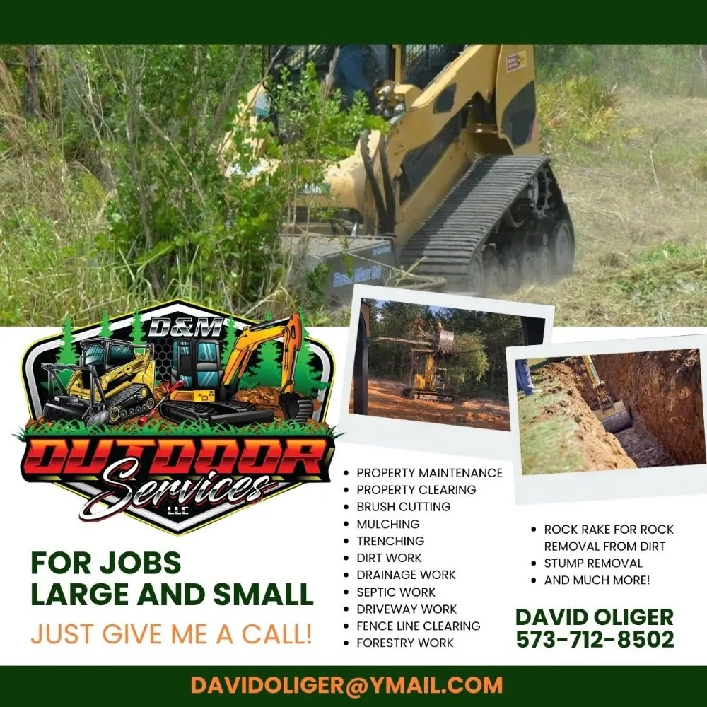 Expert landscape installation for outdoor upgrades in Poplar Bluff, MO by D&M Outdoor Service's