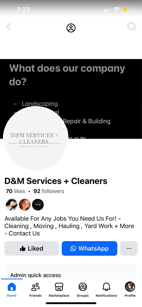 Reliable landscape installation for beautiful yards in Howard, WI by D&M Services + Cleaners