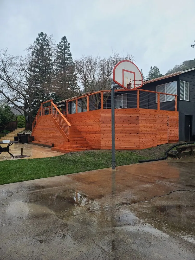 Custom yard maintenance with custom design in Vallejo, CA by DM Vazquez