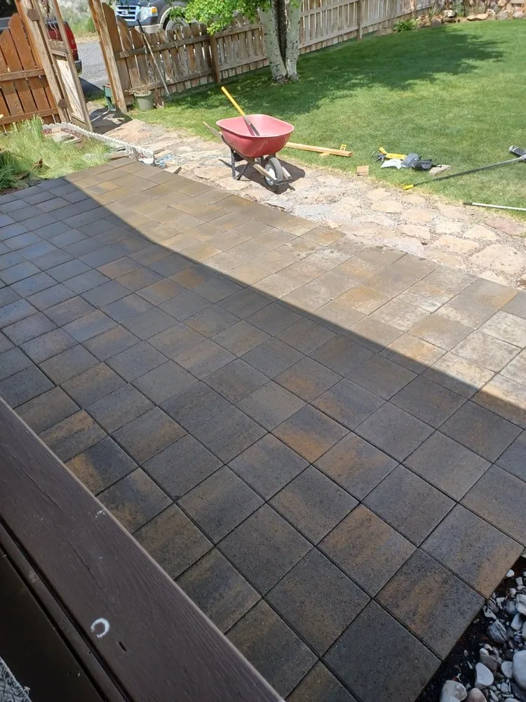 Local landscape installation for outdoor upgrades in Redmond, OR by DMC Contracting