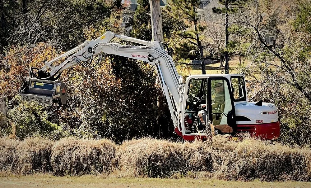 Professional lawn mowing service in Loganville, GA by DMH Land Management