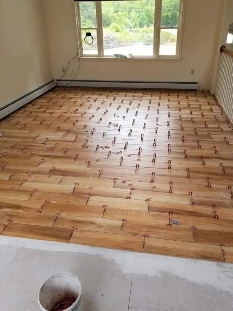 Professional outdoor landscaping with custom design across Hudson, NH - DMH Properties