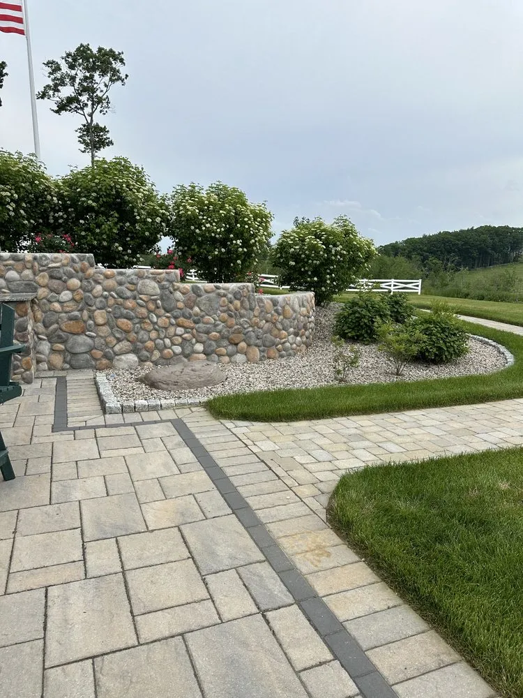 Professional landscape design in Merrimack, NH by DMP
