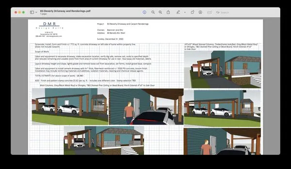 DMR Design Build Logo
