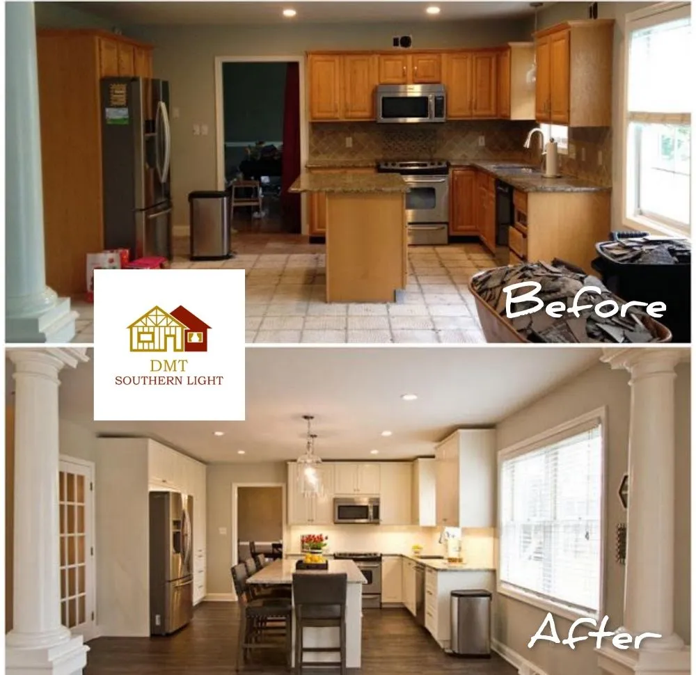 Professional yard cleanup service for beautiful yards in Metairie, LA by DMT Southern Light