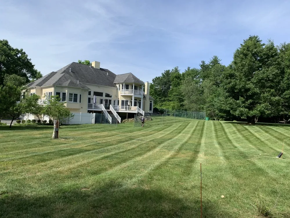 Expert yard maintenance for outdoor upgrades in Hanover, MA by DMX Landscaping