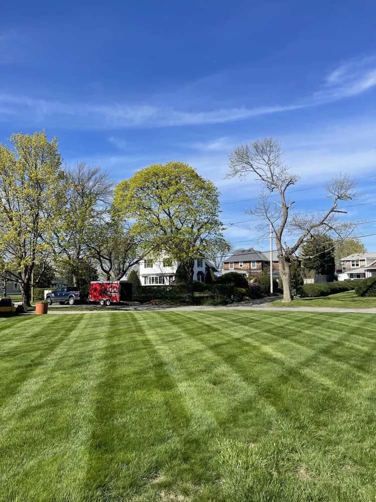Custom residential landscaping for beautiful yards across Hanover, MA - DMX Landscaping