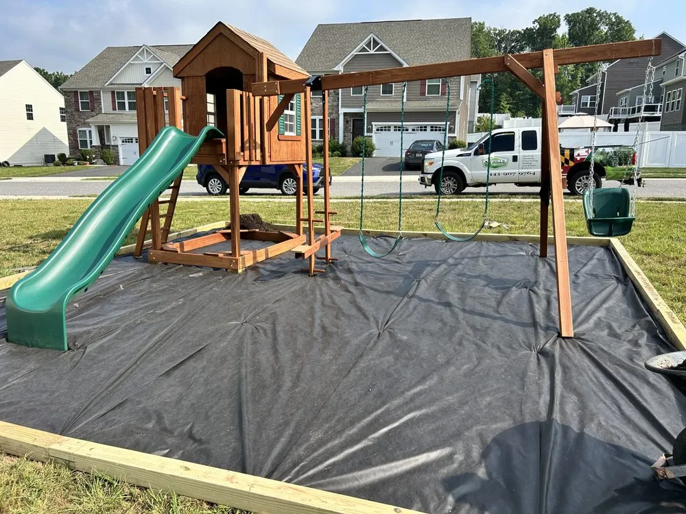 Affordable residential landscaping for outdoor upgrades in Edgewood, MD by DN Hills Lawn Services