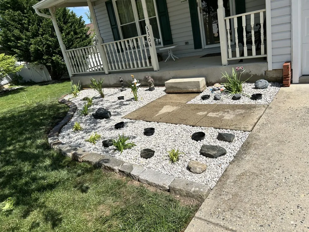 Professional residential landscaping in Edgewood, MD by DN Hills Lawn Services